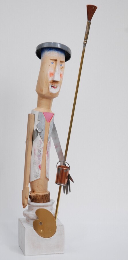 Le peintre. Ann&eacute;e 2009